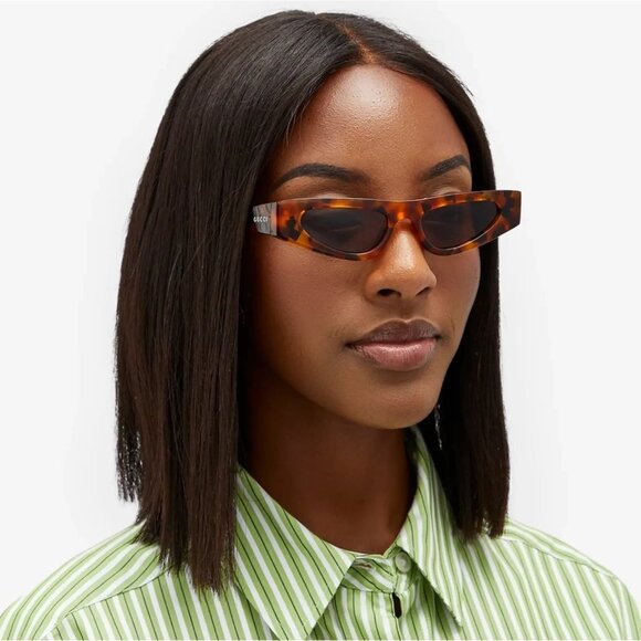 NEW GUCCI SUNGLASSES HAVANA BROWN WOMEN EYEWEAR GUCCI